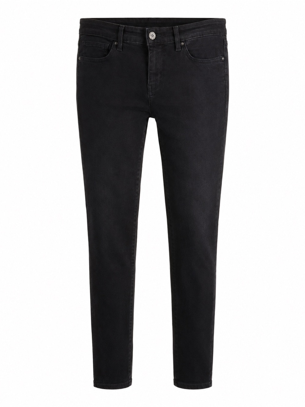 Levi’s 711 Skinny Black Stretch Denim Jeans Size 28 Mid Rise